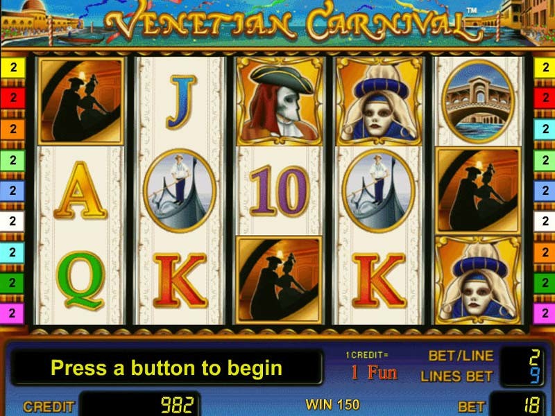 venetian carnival игровой автомат